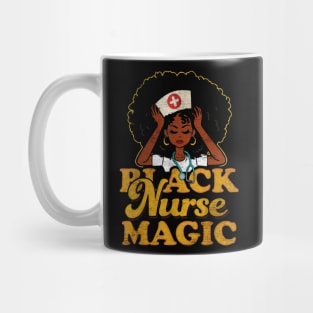 black nurse magic woman Mug